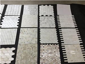Chinese Marble Mosaic Paver Cover Flooring