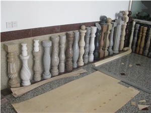 Chinese Stone Rails Handrail Railings Balustrades Baluster