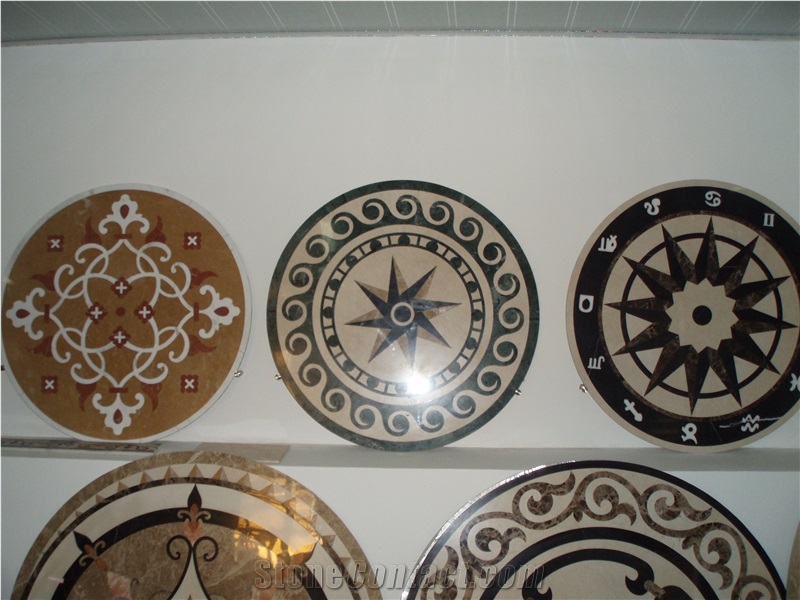 Composited Marble Medallion, Floor Medallions, Round Medallions