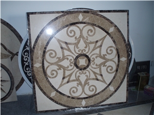 Composited Marble Medallion, Floor Medallions, Round Medallions