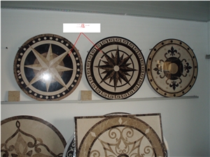 Composited Marble Medallion, Floor Medallions, Round Medallions
