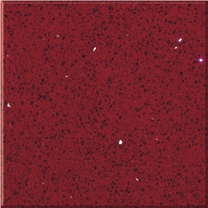 Dark Red Quartz Stone Slab and Tile, Dark Quartz Stone Slab
