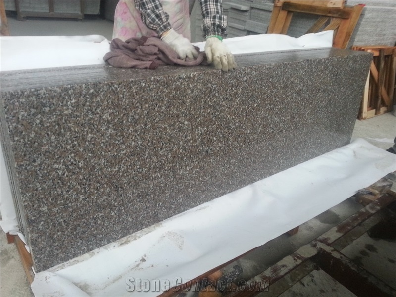 G639 Countertop;Red Colour Countertop, G639 Granite Kitchen Countertops