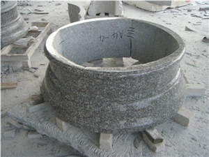 G664 Column, Granite Roman Column