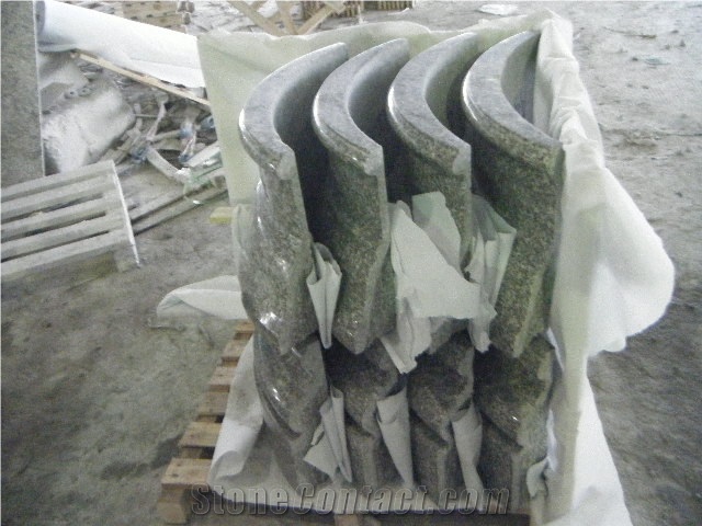 G664 Column, Granite Roman Column