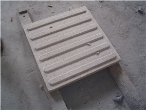 G682 Granite Blind Paving Stone, Yellow Granite Blind Stone Pavers