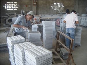 G682 Granite Blind Paving Stone, Yellow Granite Blind Stone Pavers