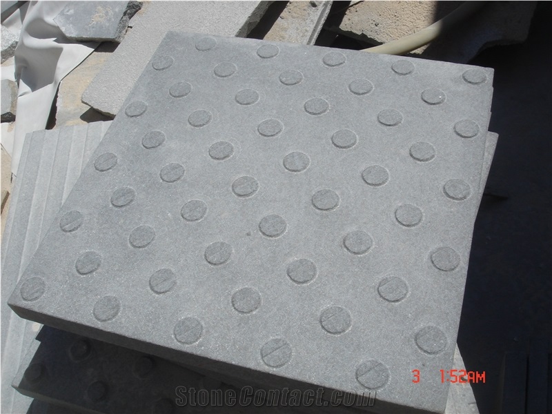 G682 Granite Blind Paving Stone, Yellow Granite Blind Stone Pavers