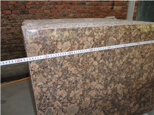 Giallo Fiorito Granite Kitchen Table Tops for Project and Residential Use,Customed Giallo Fiorito Granite Countertops