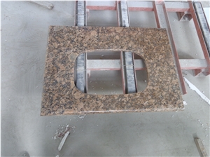 Giallo Fiorito Granite Kitchen Table Tops for Project and Residential Use,Customed Giallo Fiorito Granite Countertops