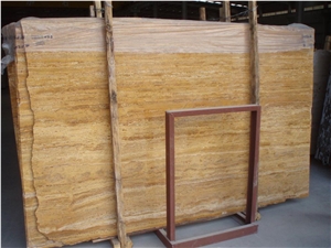 Golden Travertine Tiles,Slabs