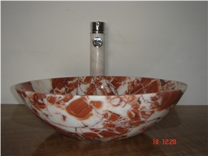 Marble Sinks, Red Sinks
