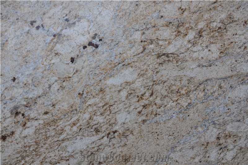 New Giallo Fiorito Granite Tiles & Slabs, Brazil Yellow Granite