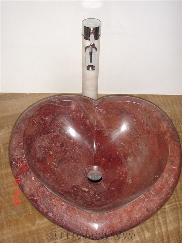Sinks, Red Color Sinks Marble Sinks & Basins
