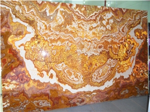 Tiger Onyx Slabs & Tiles;Orange Onyx ; Onyx Glass Composite Slab Tiger Onyx Slabs & Tiles;Orange Onyx ; Onyx Glass Composite Slab