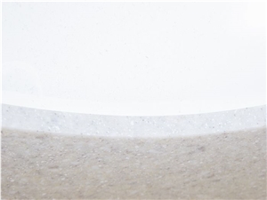 White Solid Countertop Kitchen, Solid Quartz Surface, White Quartz Stone Countertops