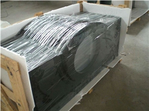 Absolute Black Granite Kitchen Countertops