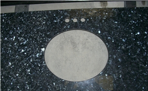Blue Pearl Granite Kitchen Countertops / Island Tops