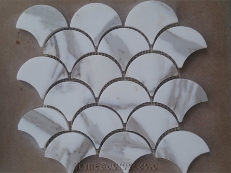 Cararra Hexagon Mosaic,White Carrara Mosic,Natural Stone Mosic Tiles,Cararra Natural Stone Mosic Tiles, Bianco Carrara Cd White Marble Hexagon Mosaic