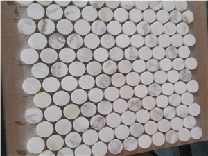 Cararra Hexagon Mosaic,White Carrara Mosic,Natural Stone Mosic Tiles,Cararra Natural Stone Mosic Tiles, Bianco Carrara Cd White Marble Hexagon Mosaic