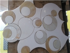 Cararra Hexagon Mosaic,White Carrara Mosic,Natural Stone Mosic Tiles,Cararra Natural Stone Mosic Tiles, Bianco Carrara Cd White Marble Hexagon Mosaic