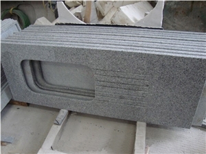 Chinese Cheap Grey Granite G603 Kitchen Countertops Island Tops -Kx
