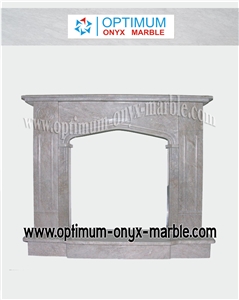 Botticino Fancy Marble Fireplaces - Botticina Fancy