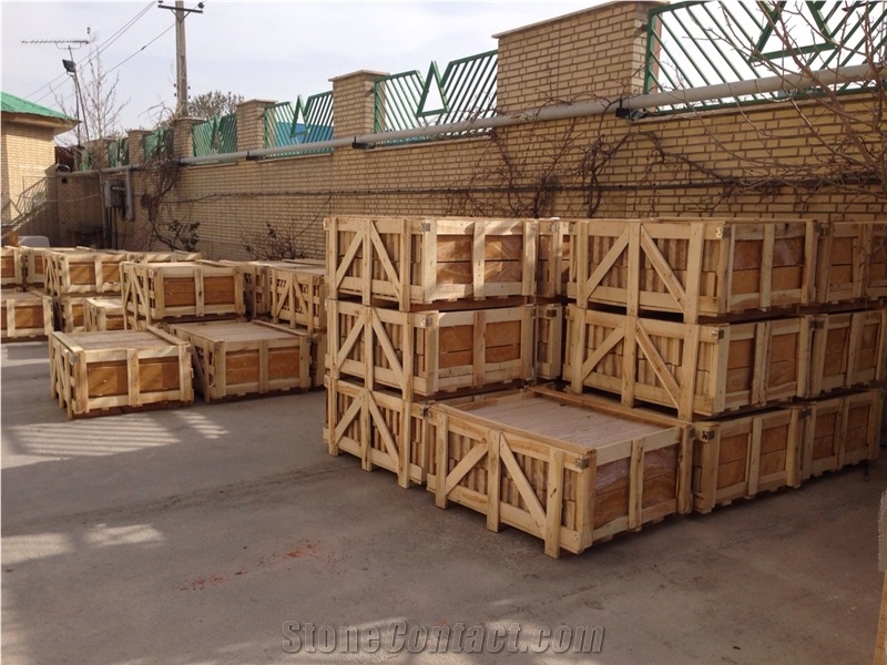 Iran Beige Travertine Slabs & Tiles