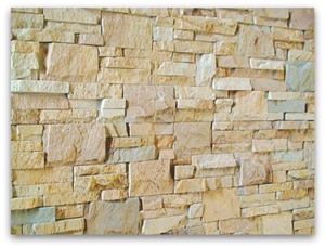 Arizona Stackstone Panel, Yellow Sandstone Wall Cladding, Cultured Stone Viet Nam Arizona Stackstone Panel, Yellow Sandstone Wall Cladding, Cultured Stone Viet Nam