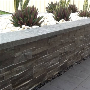 Deco Block Leura, Grey Quartzite Viet Nam Wall Cladding, Cultured Stone
