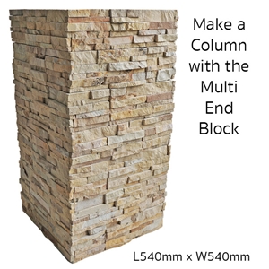Deco Block Sandstone, Beige Sandstone Column Gates & Fence Viet Nam