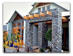 Roxstone Stackstone Panel, Grey and Yellow Quartzite Wall Cladding, Cultured Stone Viet Nam