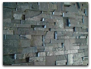 Roxstone Stackstone Panels Tennessee, Grey Quartzite Wall Cladding Cultured Stone Viet Nam