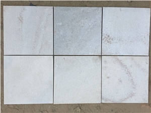 China Crystal White Tile China White Quartzite Tile & Slab