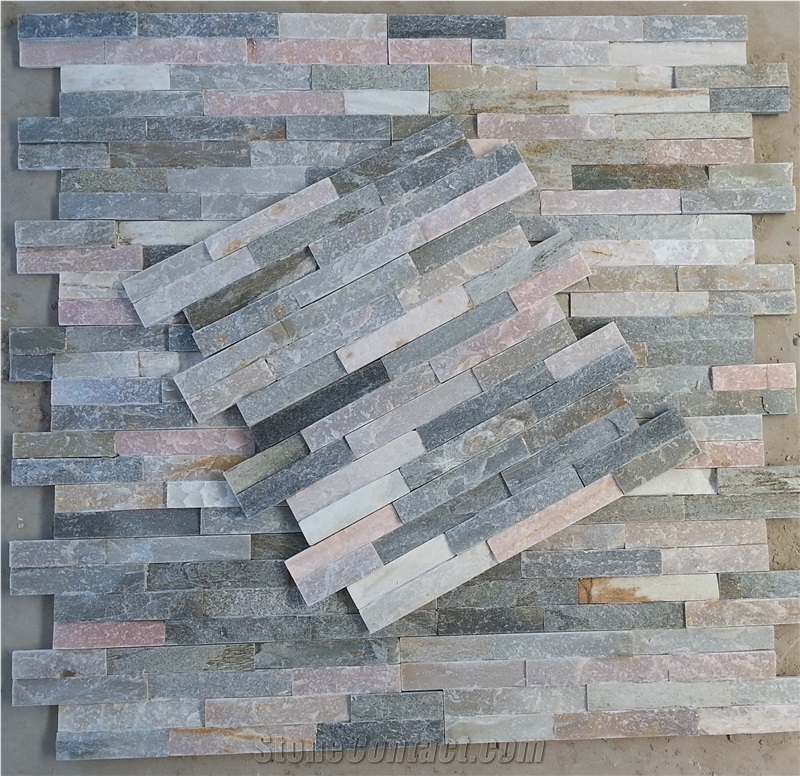 Chinese Ultra Thin Slate Cultured Stone,Ultura Thin Stacked Stone,Wall Cladding