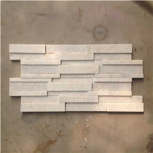 Oriental White Crystal Quartzite Wall Panel, Twinkle White Wall Cladding Inner