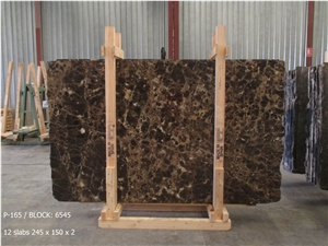 Dark Emperador Marble Slabs