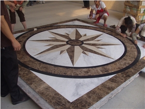 New Design Waterjet Marble Pattern&Medallion