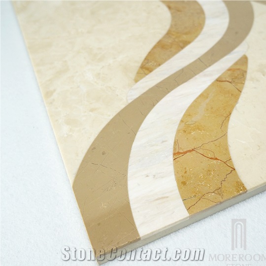 Beige Marble Turkey Medallio,Marble Flooring Design&Marble Floor Tiles&Home Marble Floor Design