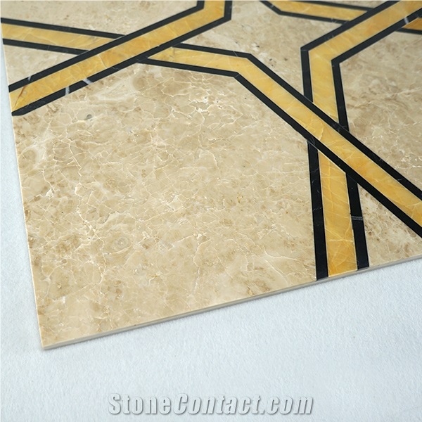 Cappuccino Composite Marble Medallio