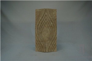 Cappucino Marble Cnc Design Interior Beige 3d Decorative Stone