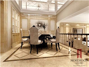 Iran Beige Marble Earl Beige Marble Floor Medallions Waterjet Medallions Marble Flooring Tiles Natural Stone Marble Price