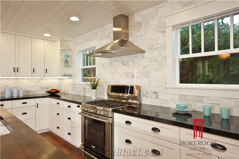 Italy Carrara London Fog Polished White Marble Slab and Tile