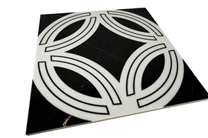 Laminated Marble Water Jet Flooring Medallion