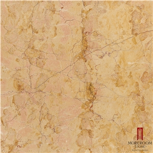 Luxury Gold Rose Marble, Beige Marble Tile, 24*24 Marble Slab