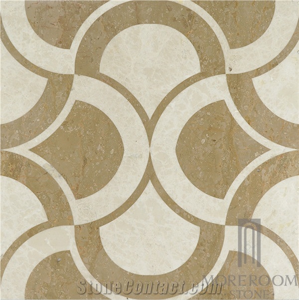 Marble Flooring Pattern,Marble Floor Design; Waterjet Medallions