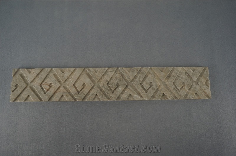 Oman Rose 3d Marble Decors;Design Forinterior Trim