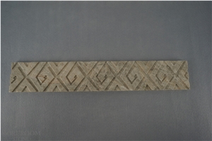 Oman Rose 3d Marble Decors;Design Forinterior Trim