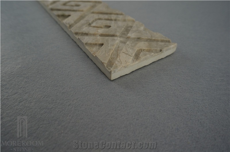 Oman Rose 3d Marble Decors;Design Forinterior Trim