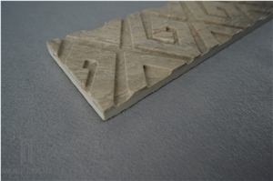 Oman Rose 3d Marble Decors;Design Forinterior Trim